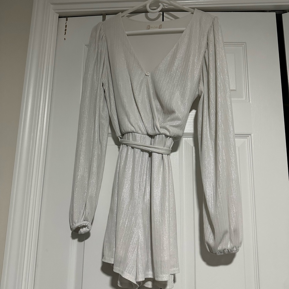 Altar'd State White Romper